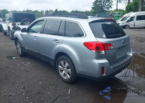 2012 Subaru Outback 3.6R Limited z USA, uszkodzony, nr VIN 4S4BRDJCXC2202427